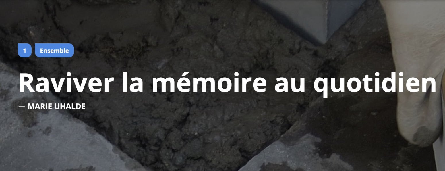 Raviver la mémoire